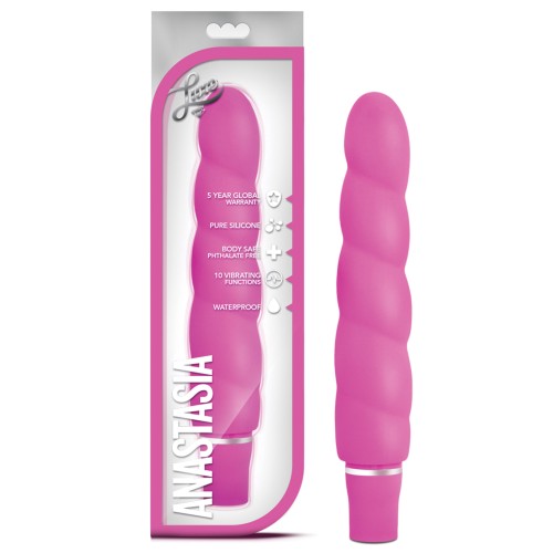 Blush Luxe Anastasia Silicone Vibrator Pink