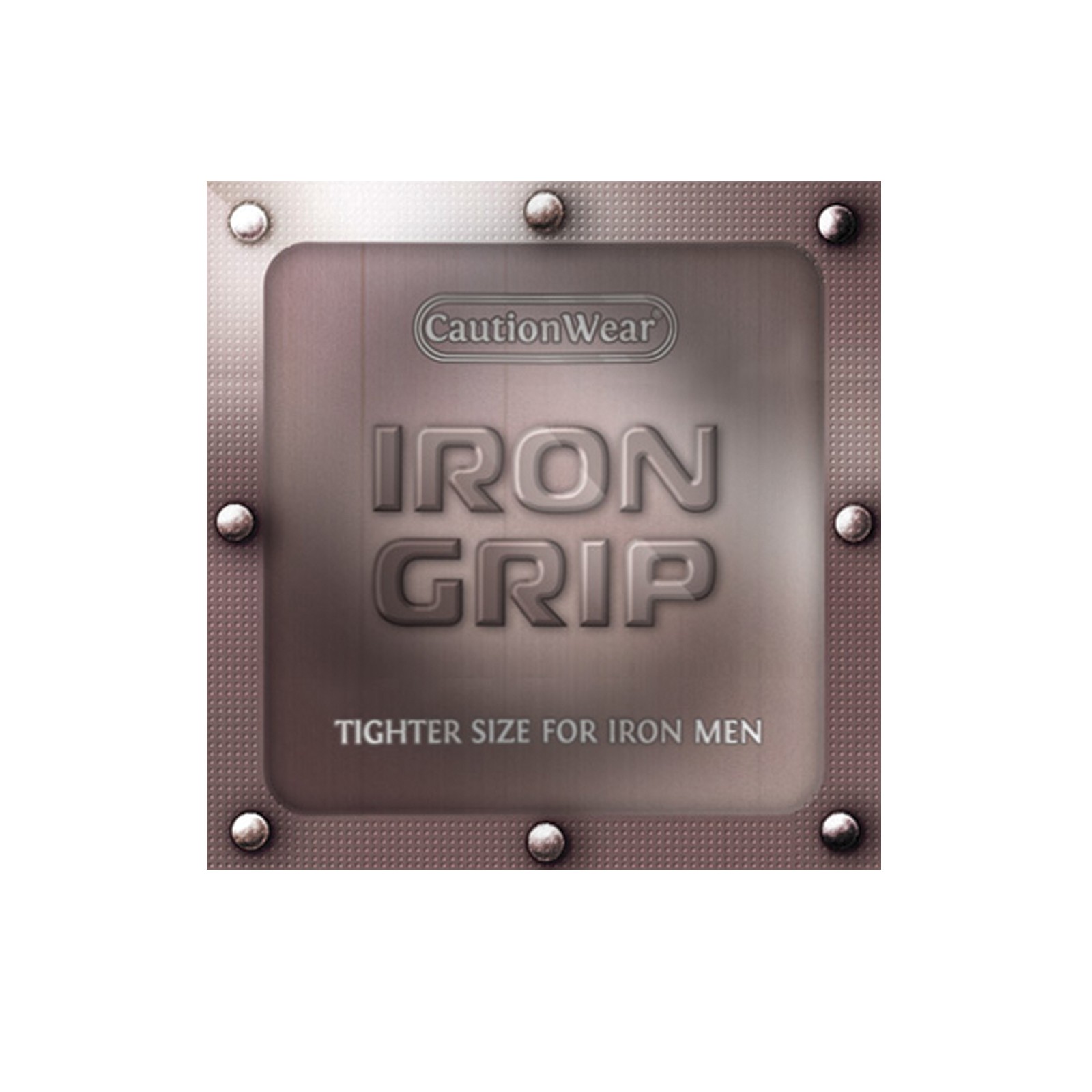 Caution Wear Iron Grip Snug Fit Condoms 3 Pack