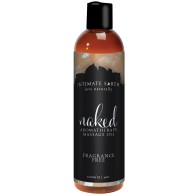 Aceite de Masaje Intimate Earth - 120 ml Naked