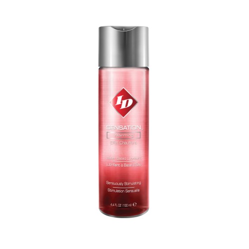 ID Sensation Waterbased Warming Lubricant 4.4 oz