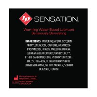 ID Sensation Waterbased Warming Lubricant 4.4 oz