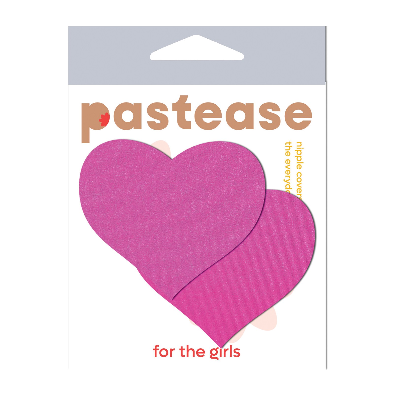 Neon Pink Heart Pastease Nipple Pasties