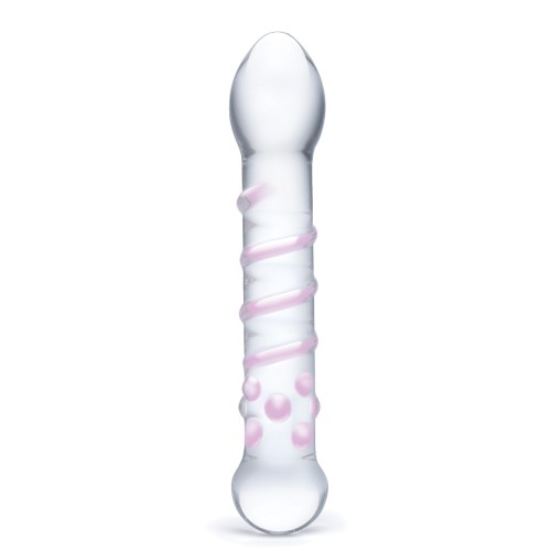 Dildo de Vidrio Spiral Staircase Full Tip