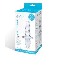 Plug Anal de Vidrio con Alivios Glas Titus