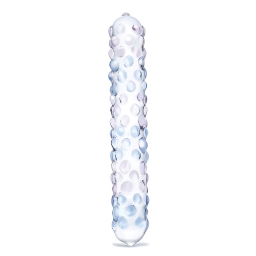 Dildo de Cristal Nubby Rosa Púrpura