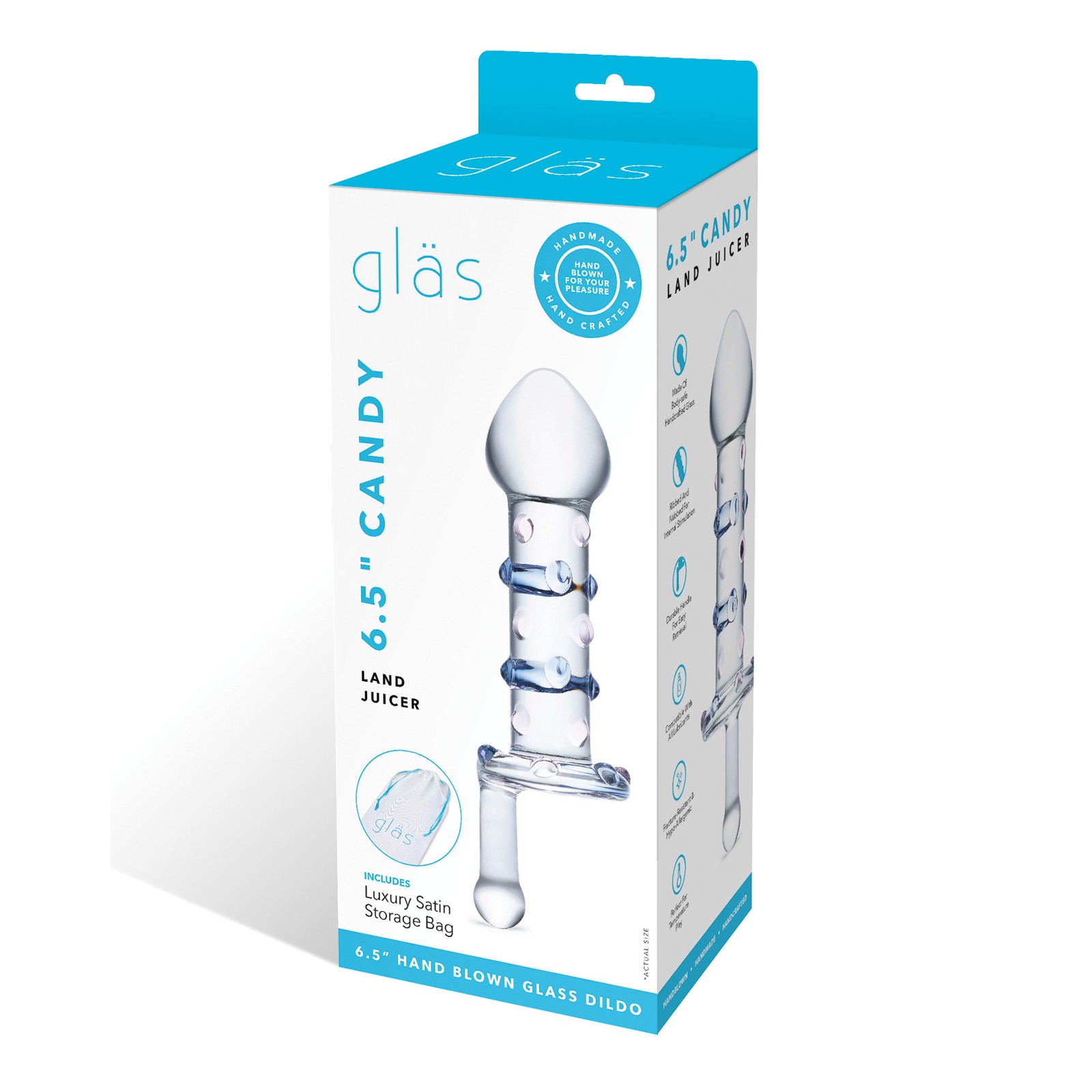 Glas Candy Land Juicer Glass Dildo