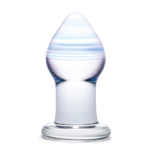 Glas Amethyst Rain Butt Plug