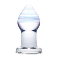 Glas Amethyst Rain Butt Plug