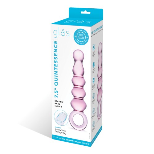 Deslizante Anal de Vidrio Glas para Estimulación Excepcional