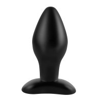 Plug Grande de Silicona de la Colección Fantasía Anal - Negro