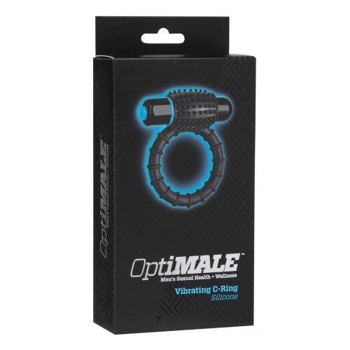 OptiMale Vibrating C Ring - Black