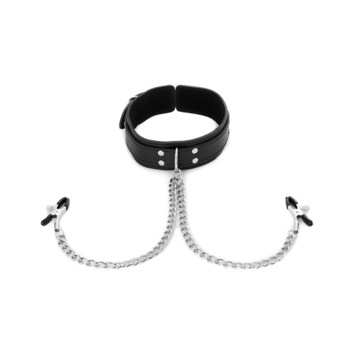 Sex & Mischief Nipple Clamps and Collar