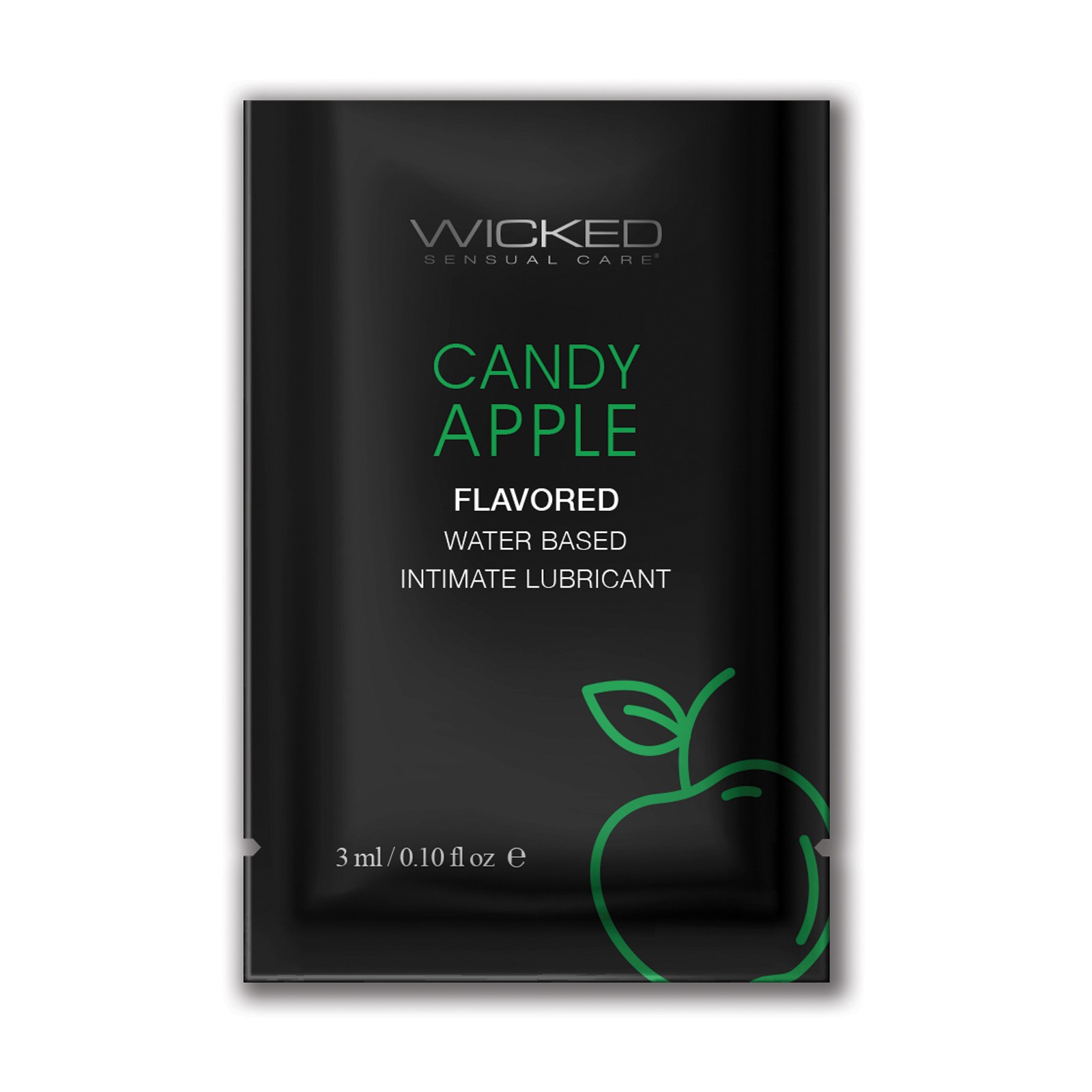 Wicked Aqua Candy Apple Lubricant 0.1 oz