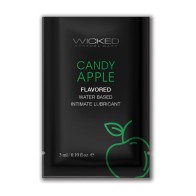 Wicked Aqua Candy Apple Lubricant 0.1 oz