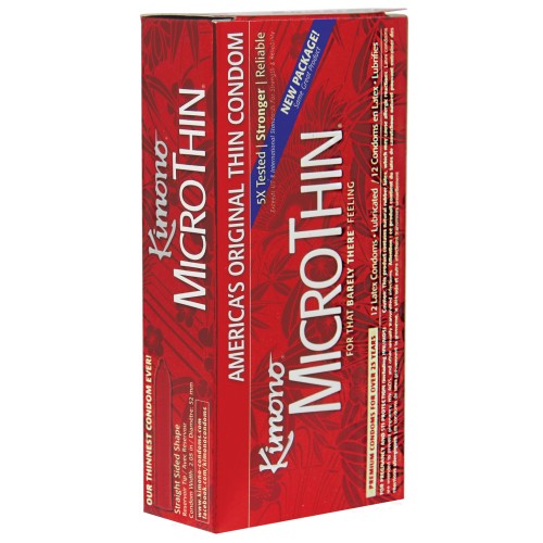 Condones Kimono Micro Thin - Caja de 12