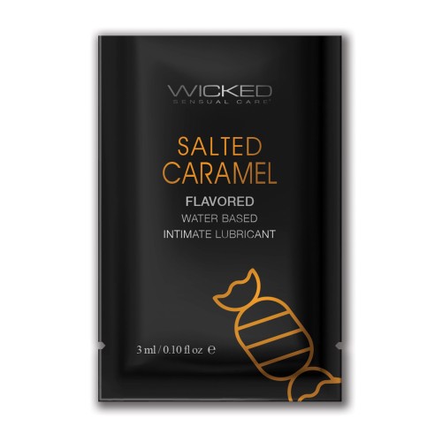 Wicked Sensual Care Aqua Lubricant Salted Caramel