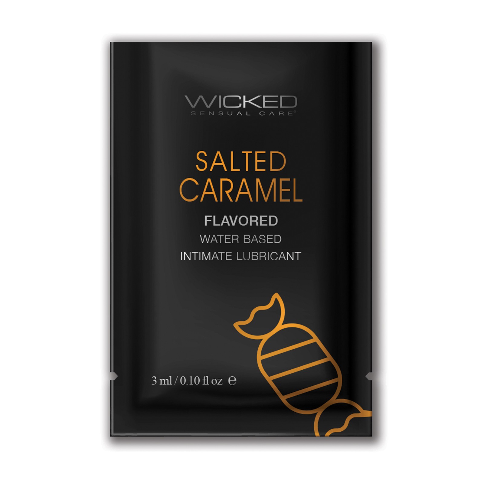 Lubricante Wicked Sensual Care a Base de Agua Caramelo Salado