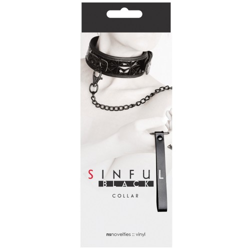 Sinful Collar - Perfect for Bondage and Role Play