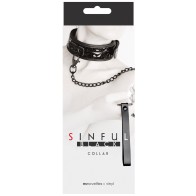 Sinful Collar - Perfect for Bondage and Role Play