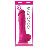 Dildo Colours Pleasures 8 Pulgadas con Succión