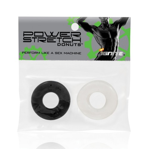 Ignite Power Stretch Donut Cock Rings for Enhanced Performance