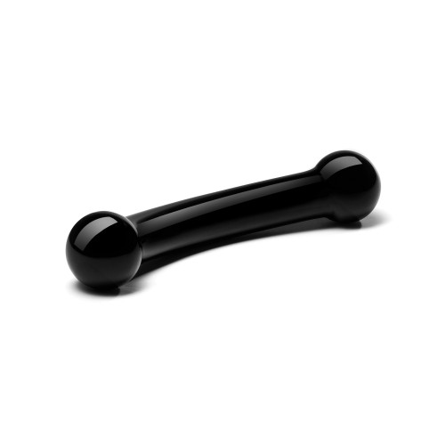 Dildo de Vidrio Negro Double Bull de Glas