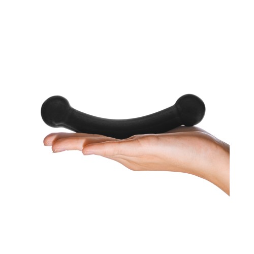 Dildo de Vidrio Negro Double Bull de Glas