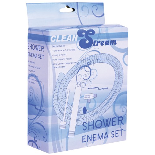 Sistema de Enema Ducha CleanStream Deluxe Metal