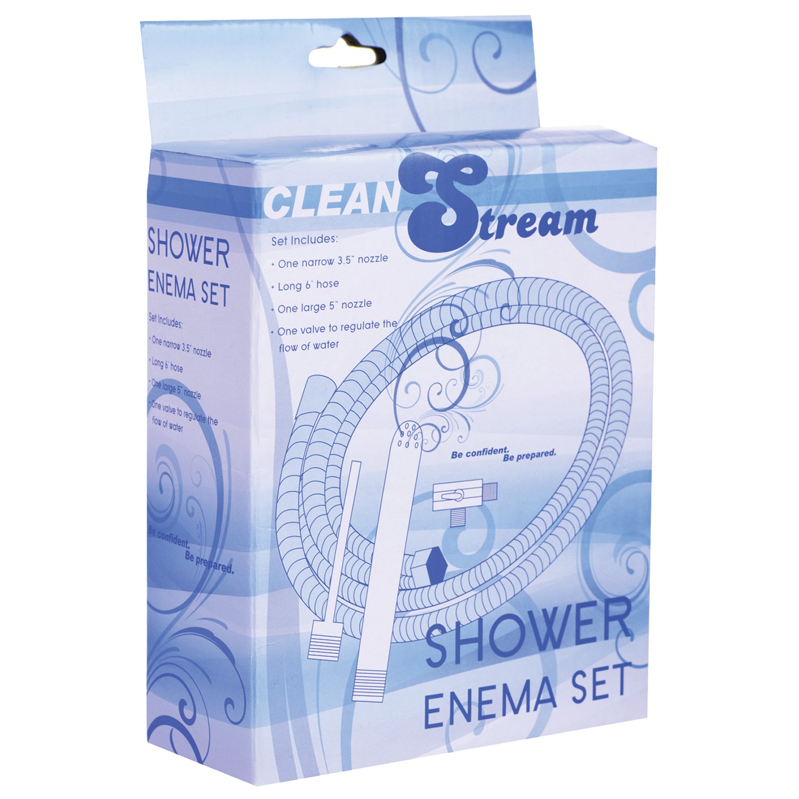 CleanStream Deluxe Metal Shower Enema System