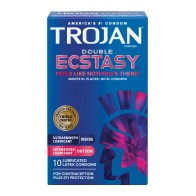 Condones Trojan Double Ecstasy para Mayor Placer