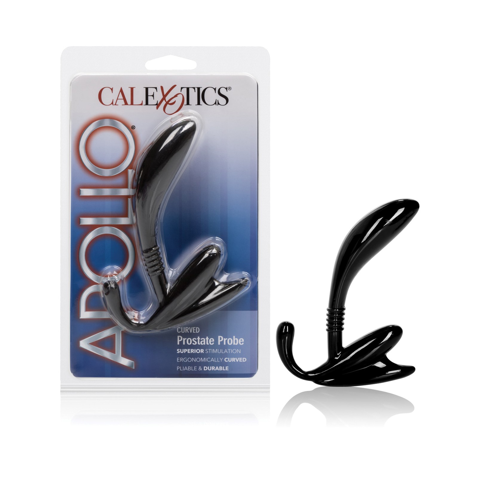 Apollo Curved Prostate Probe - Black