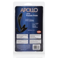 Probe Prostático Curvado Apollo - Negro