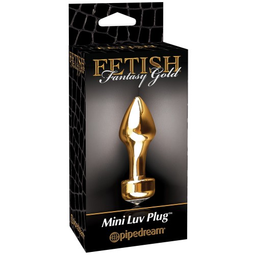 Fetish Fantasy Gold Mini Luv Plug for Kink Play