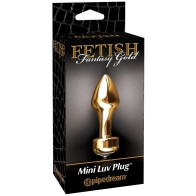 Fetish Fantasy Gold Mini Luv Plug for Kink Play