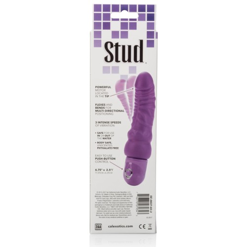 Bendie Power Stud Curvy Purple Vibrator