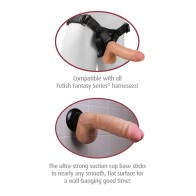 Real Feel Deluxe 6.5" Waterproof Vibrator - Flesh