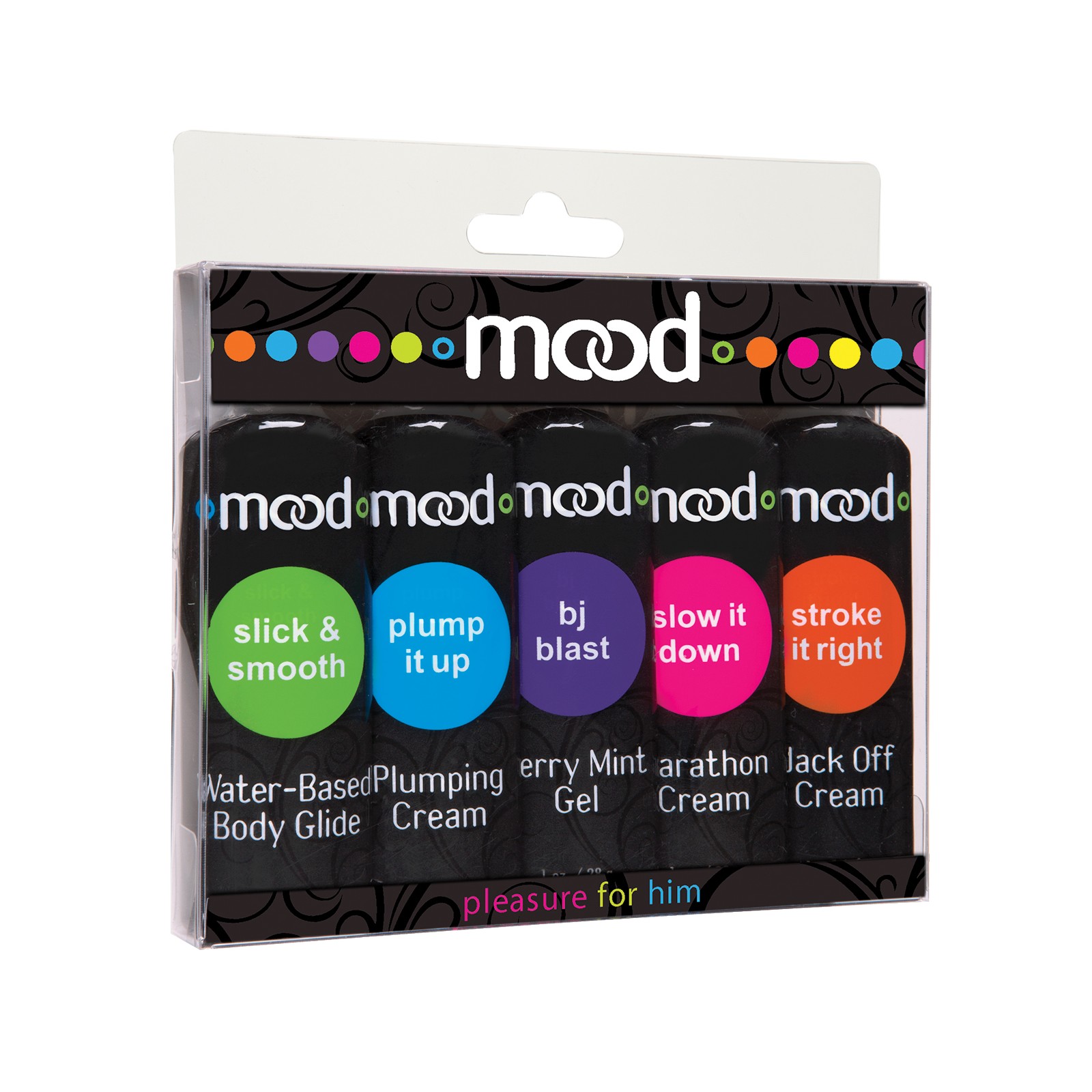 Set de Gel Lubricante Mood para Él