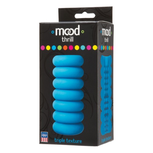 Mood Thrill Handheld Stroker - Blue