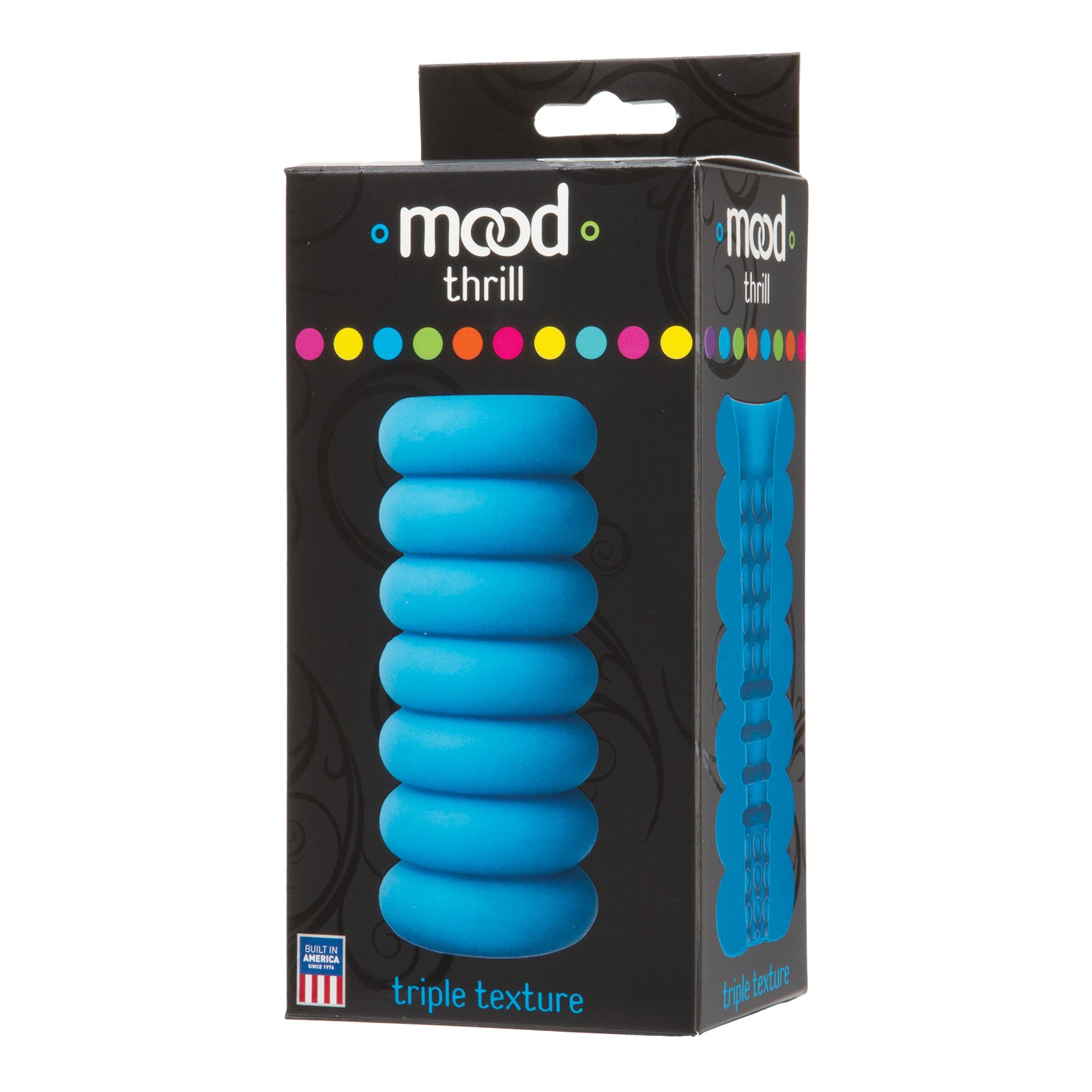 Mood Thrill Handheld Stroker - Blue