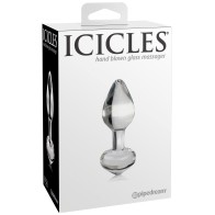 Icicles No. 44 Glass Butt Plug