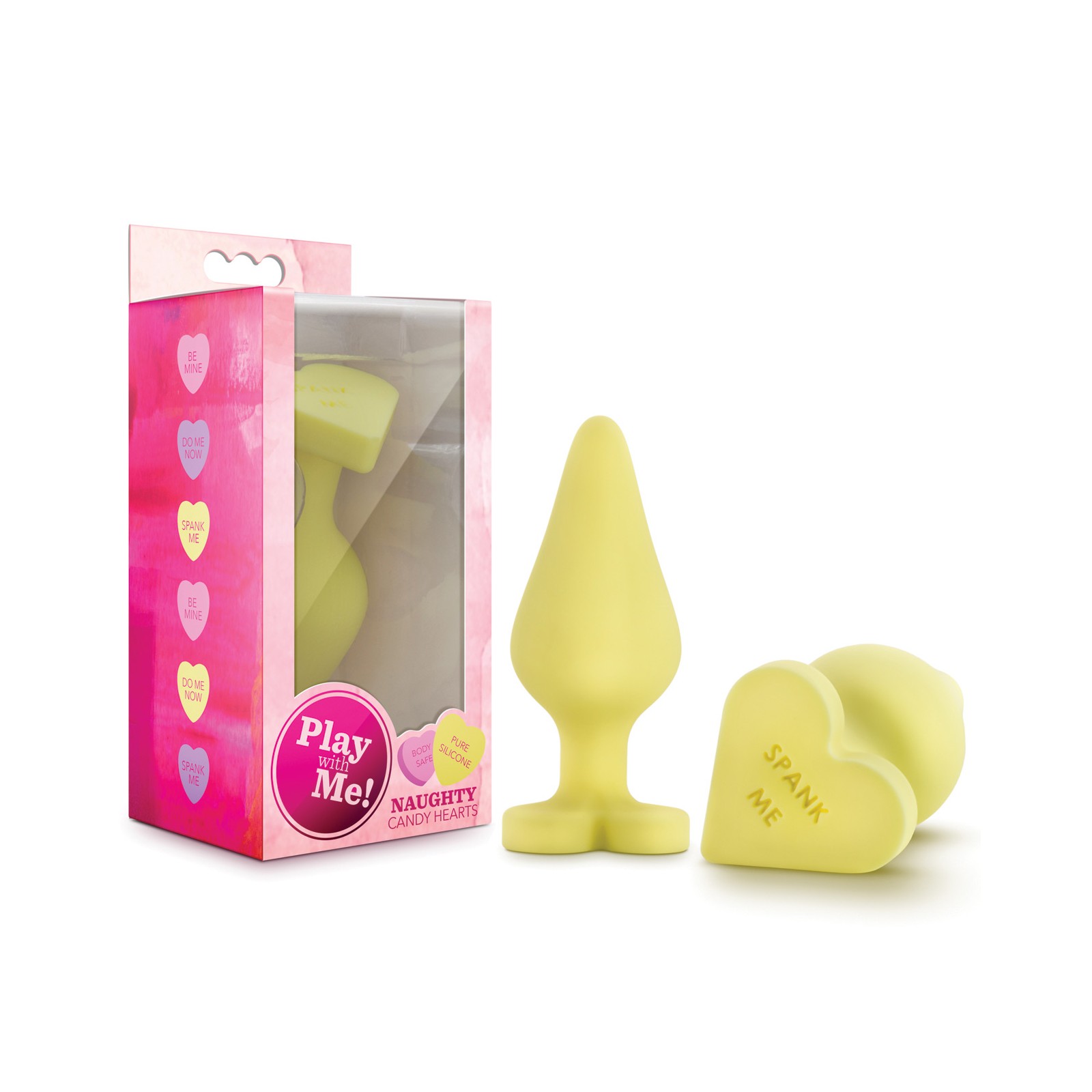 Blush Play With Me Naughty Candy Heart Plug