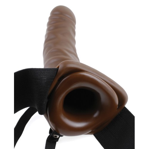 Fetish Fantasy 8 Hollow Strap On Brown