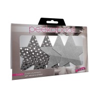 Dark Angel Stars Silver Pack of 2