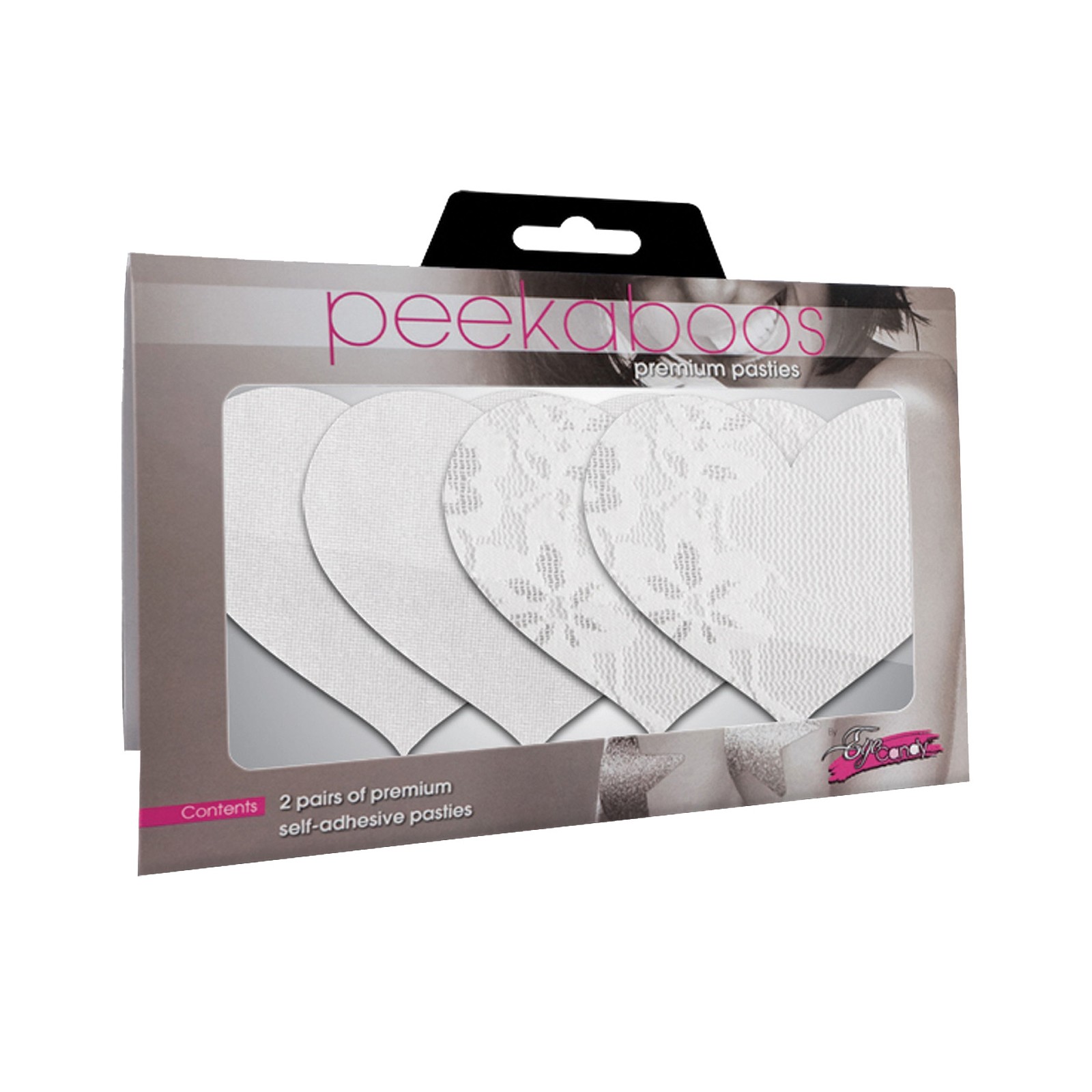 Corazones Luminiscentes Blancos Pack de 2