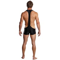 Male Power Sling Short Black L/XL for Ultimate Sensation