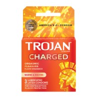 Condones Trojan Intensified Charged