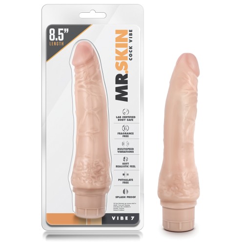 Dildo Vibrador Blush Dr. Skin Vibe 8.5" #7 - Beige