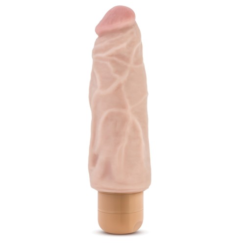 Blush Dr. Skin Vibe 7" Dong #9 - Realistic Vibrator