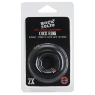 Rock Solid 2" Black Donut Ring