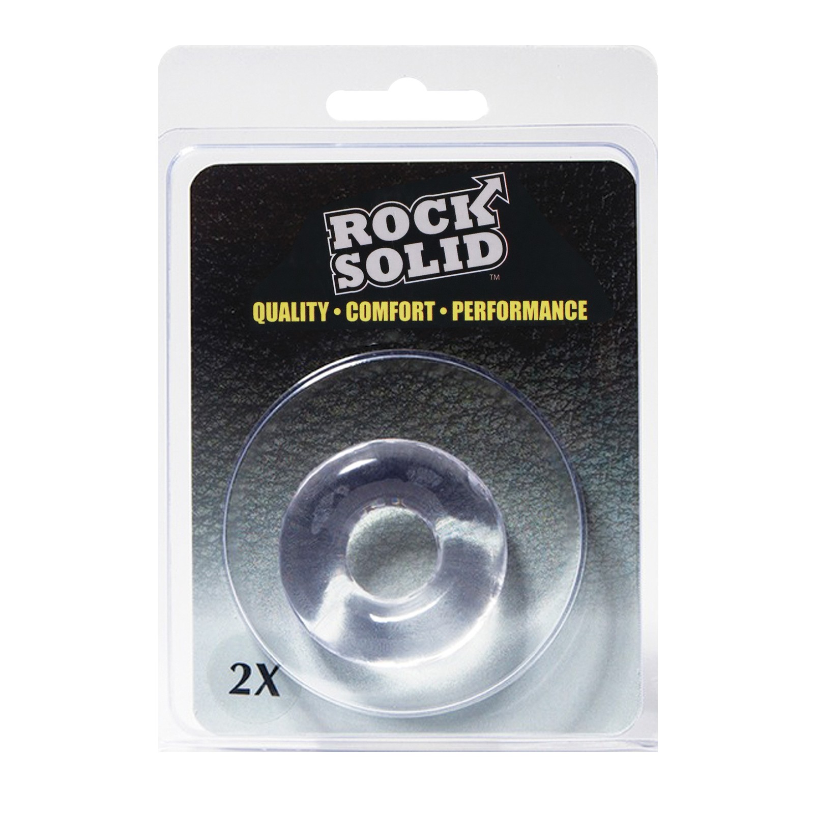 Rock Solid Clear Donut Ring - Enhance Your Erection Quality